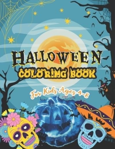 Cover for Bokul Publication · Halloween Coloring Book for Kids Ages 4-8 (Paperback Book) (2020)