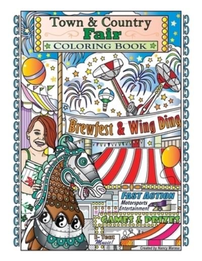 Cover for Nancy Marasa · Town &amp; Country Fair Coloring Book (Paperback Bog) (2020)