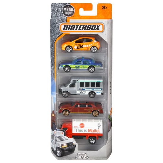 Matchbox Basic Car 5 Pack Asrt - Matchbox - Merchandise -  - 0027084092950 - 16. November 2016