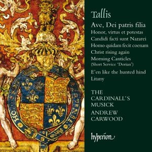 Cover for Andrew Carwood the Cardinall · Tallis Ave  Dei Patris Filia (CD) (2015)