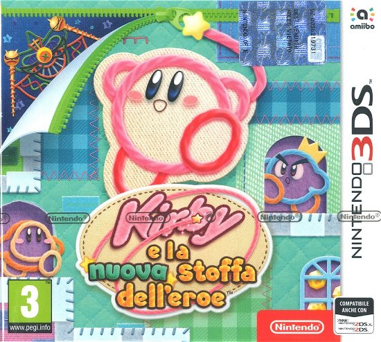 Cover for Kirby And The New Cloth Of The Nintendo 3ds Hero (ita / multi In Game) (Leksaker)