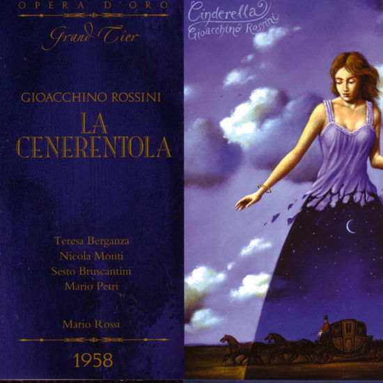 Rosini - La Cenerentola Complete Opera - Rossi Mario - Berganza - Montri - Petri - Musik - OPERA D'ORO GRAND TIER - 0723721183950 - 8. januar 2014