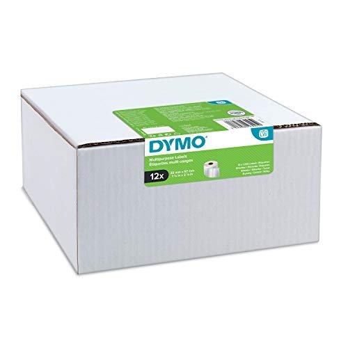 12x 1000 DYMO Etiketten S0722540 weiß - Dymo - Merchandise - Dymo - 3026980930950 - May 13, 2020