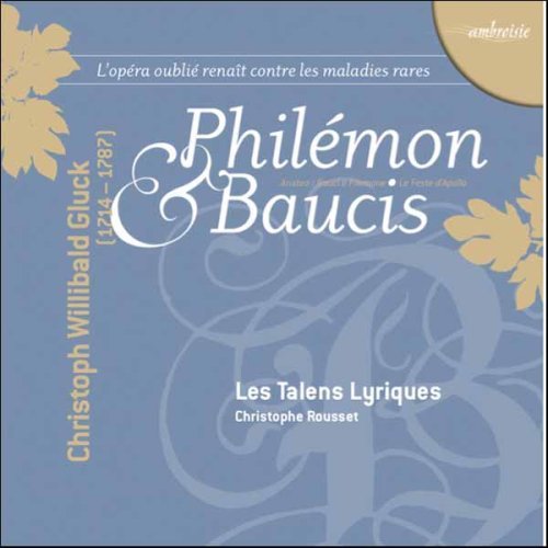 Cover for Gluck · Philemon and Baucis (CD) (2006)