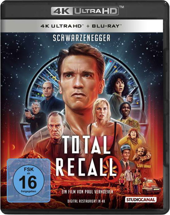 Total Recall - Uncut (4k Ultra Hd+blu-ray) - Movie - Elokuva -  - 4006680095950 - torstai 6. toukokuuta 2021