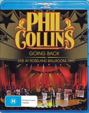 Cover for Phil Collins · Going Back: Live at Roseland Ballroom Nyc (Blu-Ray) (2010)