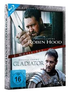 Cover for Russell Crowe,marc Strong,cate Blanchett · Robin Hood - Directors Cut / Gladiator -... (Blu-ray) [Extended edition] (2011)