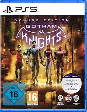 Cover for Ps5 Software · Gotham Knights  Ps-5  Deluxe Edition (PS5) (2022)