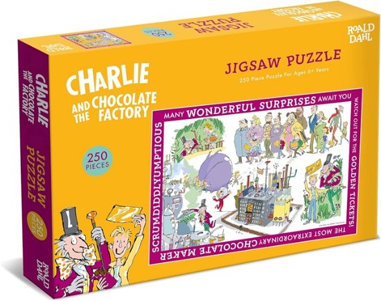 Cover for Paul Lamond Games · Roald Dahl Puzzles 250Pc Charlie &amp; Choc (Paperback Book) (2023)
