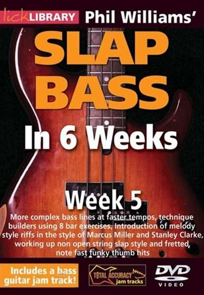 Cover for Lick Library Slap Bass in 6 We · Lick Library Slap Bass In 6 Weeks Week 5 (DVD) (2011)