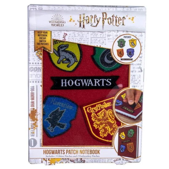 Cover for Harry Potter · HARRY POTTER - A5 Notebook with Repositionable Pat (Toys)