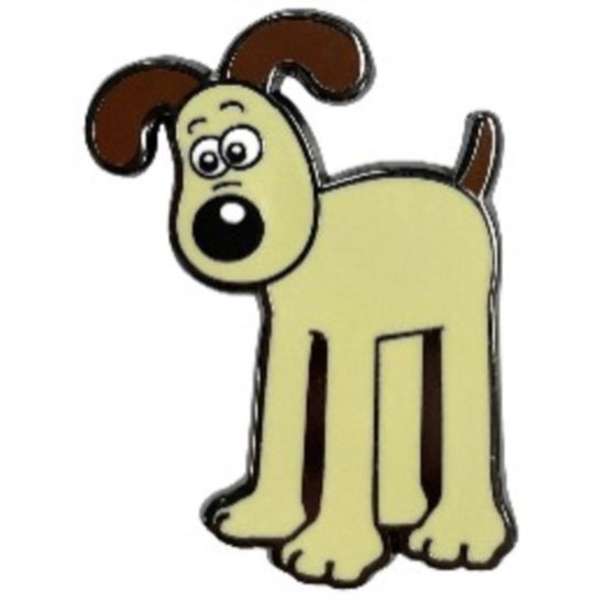 Gromit Character Pin Badge -  - Marchandise - Pawprint Family - 5060769432950 - 3 mai 2023