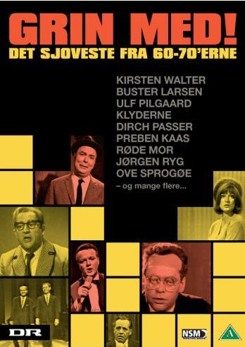 Cover for Grin med · Grin med - Det Sjoveste fra 60-70erne (DVD) (2009)