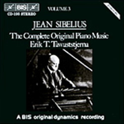 Piano Works 3 - Sibelius / Tawaststjerna - Musikk - Bis - 7318590001950 - 25. mars 1994