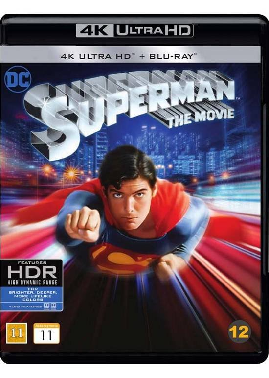 Cover for Superman: The Movie (4K UHD + Blu-ray) [4K edition] (2018)