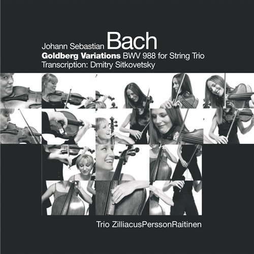 Cover for Trio Zilliacus / Persson / Raitinen · Goldberg Variations (SACD) (2014)