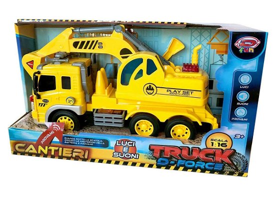 Cover for Dynit: Truck D · Dynit: Truck D-Force Cantieri Scavatrice (MERCH)