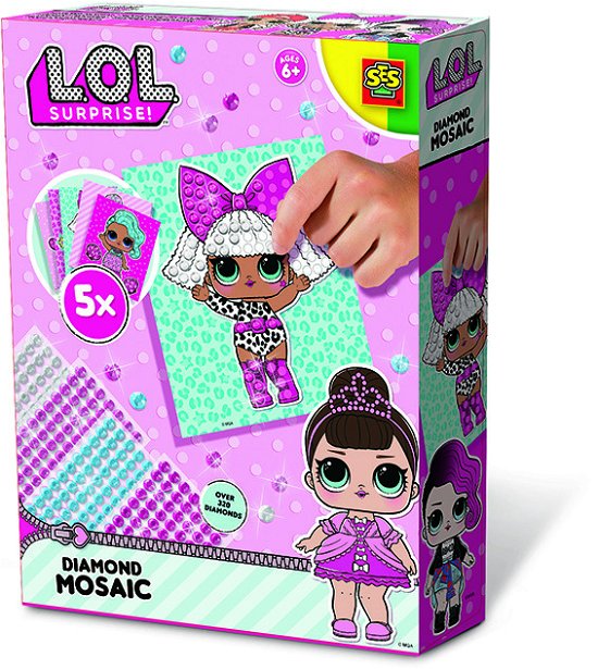 Cover for L.o.l. · SES L.O.L. Mozaiek Diamantjes (Toys) (2019)