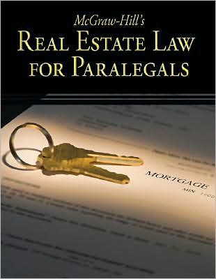 Mcgrawhills Real Estate Law for Paralega - Mcgraw-hill - Livros - MCGRAW HILL HIGHER EDUCATION - 9780073376950 - 10 de janeiro de 2008