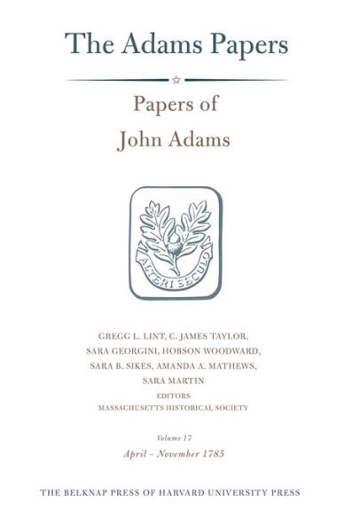 Cover for John Adams · Papers of John Adams - General Correspondence and Other Papers of the Adams Statesmen (Hardcover bog) (2014)