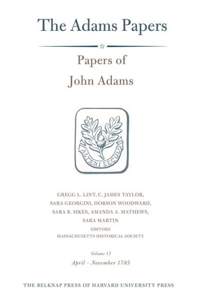 Cover for John Adams · Papers of John Adams - Adams Papers (Hardcover Book) (2014)