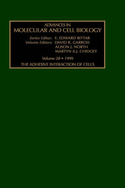 Cover for D R Garrod · The Adhesive Interaction of Cells - Advances in Molecular &amp; Cell Biology (Innbunden bok) [Reissue edition] (1999)