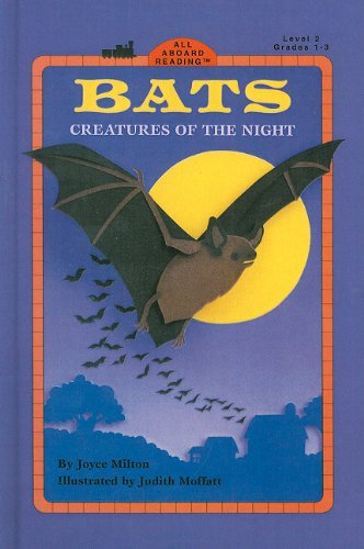 Cover for Joyce Milton · Bats: Creatures of the Night (All Aboard Reading: Level 2) (Hardcover Book) (1993)