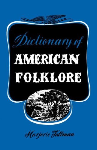 Cover for Marjorie Tallman · Dictionary of American Folklore (Paperback Book) (1959)