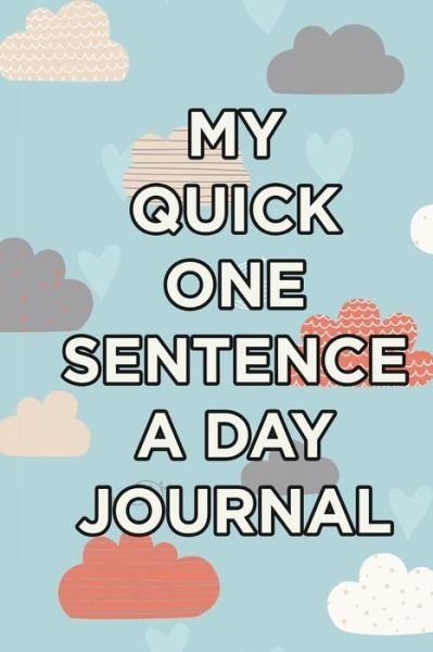 Cover for The Blokehead · My Quick One-sentence a Day Journal (Paperback Book) (2021)