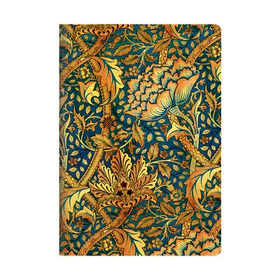 Morris Windrush (William Morris) A4 Lined Cahier - Paperblanks - Books - Little, Brown Book Group - 9781408762950 - March 6, 2025