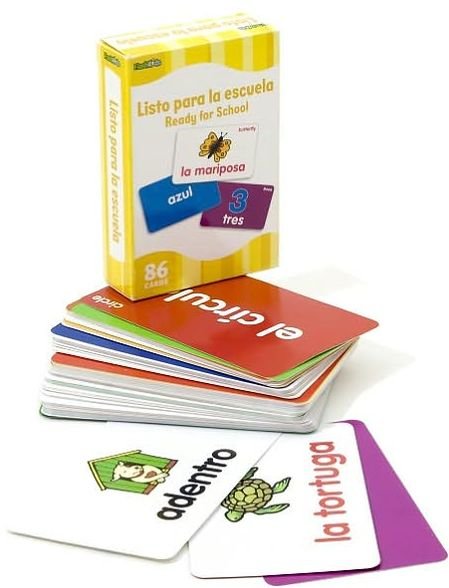 Cover for Flash Kids Editors · Listo Para la Escuela / Ready for School (Flash Kids Spanish Flash Cards) (Flashcards) (2010)
