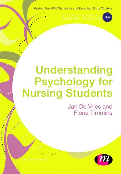 Cover for Jan De Vries · Understanding Psychology for Nursing Students - Transforming Nursing Practice Series (Paperback Book) (2016)