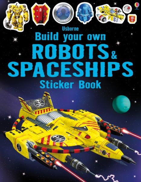 Cover for Simon Tudhope · Build Your Own Robots and Spaceships Sticker Book - Build Your Own Sticker Book (Paperback Book) (2015)