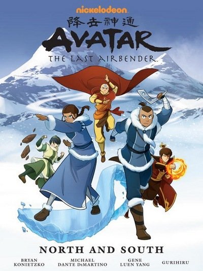 Cover for Gene Luen Yang · Avatar: The Last Airbender - North And South Library Edition (Hardcover bog) (2017)