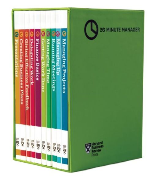 Cover for Harvard Business Review · Hbr 20-minute Manager Boxed Set (10 Books) (Hbr 20-minute Manager Series) - 20-minute Manager (Boksett) (2015)