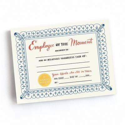 Cover for Em &amp; Friends · Em &amp; Friends Employee of the Moment Notepad (Print) (2019)