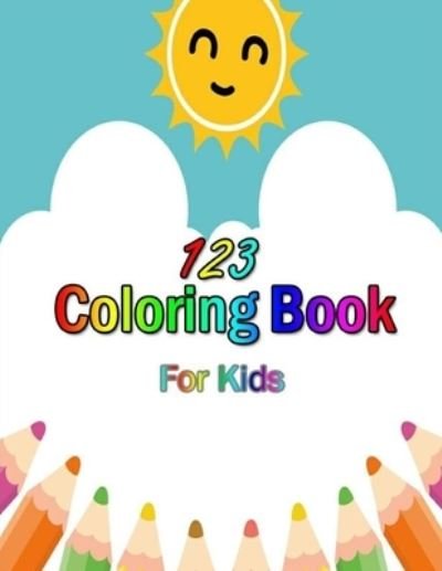 Cover for Bms Khadi · 123 Coloring book for kids (Pocketbok) (2019)