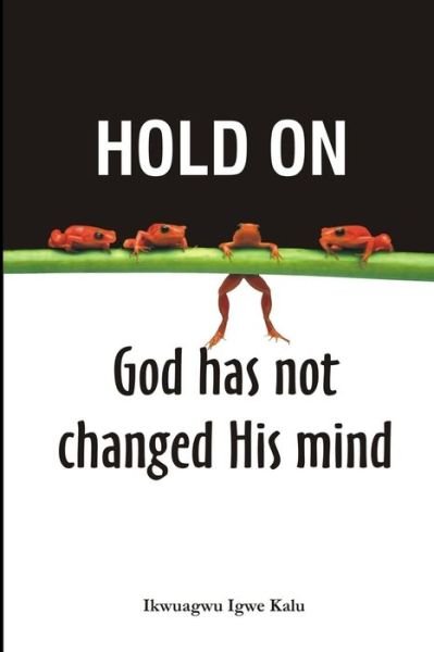 Cover for Ikwuagwu Igwe Kalu · Hold On, God Has Not Changed His Mind (Paperback Book) (2019)