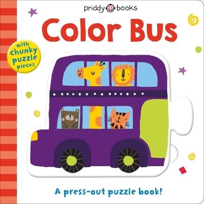 Cover for Roger Priddy · Puzzle and Play : Color Bus : A Press-out Puzzle Book! (Hardcover Book) (2020)