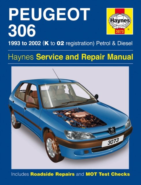 Cover for Peter Gill · Peugeot 306 Petrol &amp; Diesel (93 - 02) K To 02 (Paperback Book) (2020)