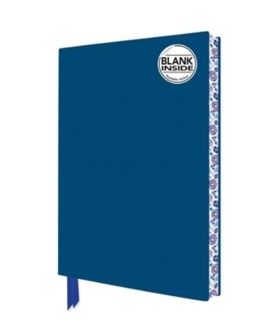 Mid Blue Blank Artisan Notebook (Flame Tree Journals) - Blank Artisan Notebooks - Flame Tree Studio - Libros - Flame Tree Publishing - 9781804171950 - 2 de agosto de 2022