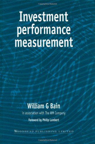 Cover for William Bain · Investment Performance Measurement (Hardcover Book) (1996)