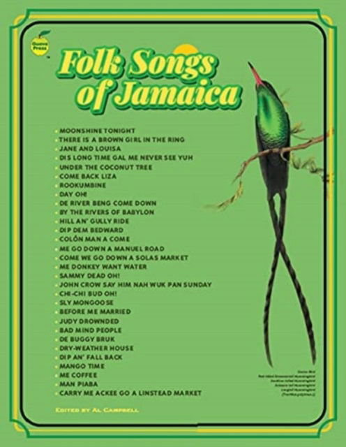 Cover for Al Campbell · Folk Songs of Jamaica (Paperback Bog) (2022)