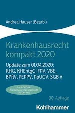 Cover for Hauser · Krankenhausrecht kompakt 2020 (Bok) (2020)