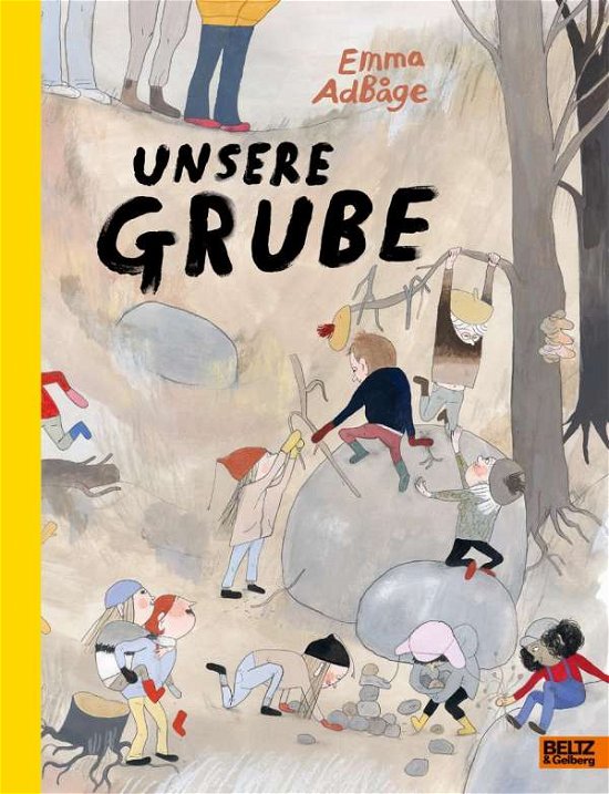 Cover for Emma Adbåge · Unsere Grube (Hardcover Book) (2021)