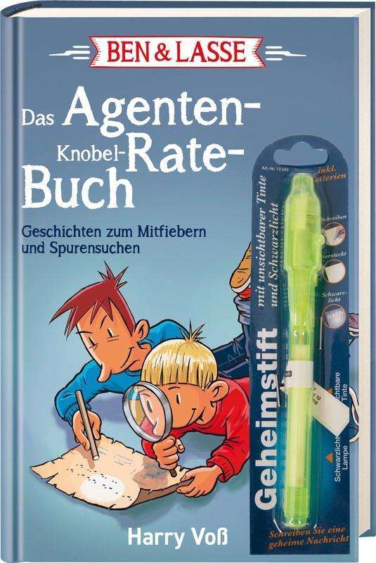 Cover for Voß · Ben &amp; Lasse - Das Agenten-Knobel-Ra (Buch)