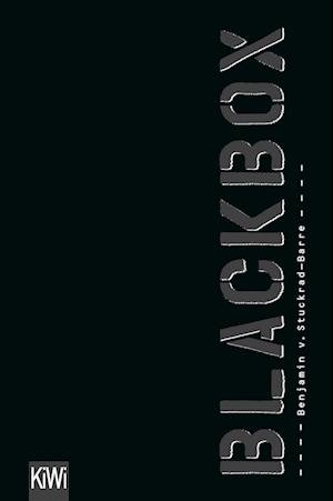 Cover for Benjamin von Stuckrad-Barre · Blackbox (Paperback Book) (2005)