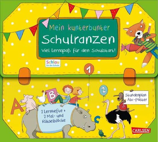 Cover for Christine Mildner · Schlau für die Schule: Mein kunterbunter Schulranzen (Buch-Set für den Schulstart) (Paperback Book) (2021)