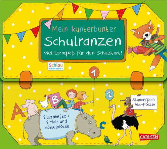 Schlau für die Schule: Mein kunterbunter Schulranzen (Buch-Set für den Schulstart) - Christine Mildner - Books - Carlsen Verlag GmbH - 9783551189950 - April 29, 2021