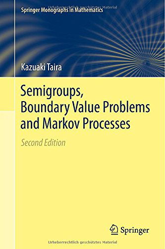 Cover for Kazuaki Taira · Semigroups Boundary Value Problems and Markov Processes (Book) [2nd ed. 2014 edition] (2014)